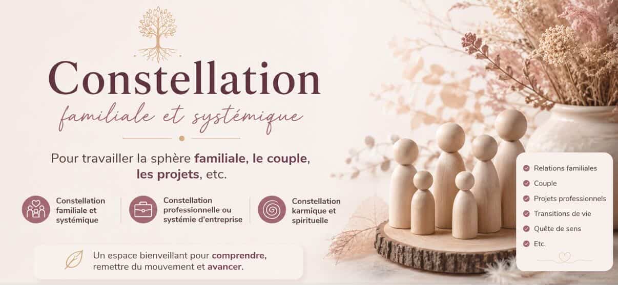 Constellation familiale et systémique — Spiritualité & développement personnel à Mouscron