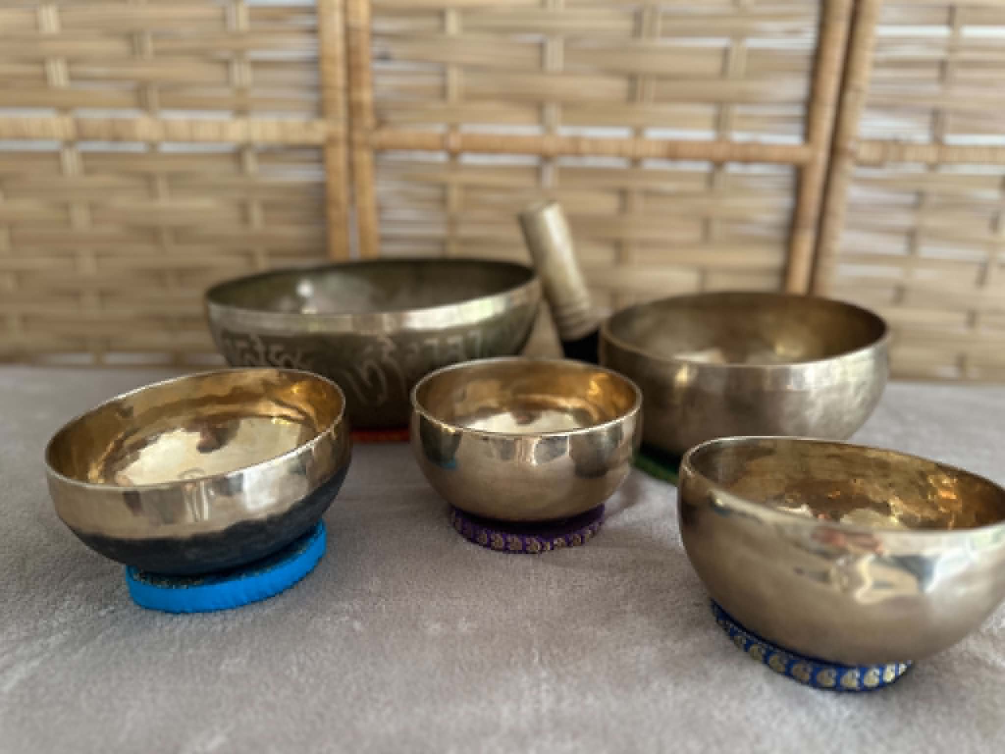 Massage sonore aux bols Tibétains - 45min