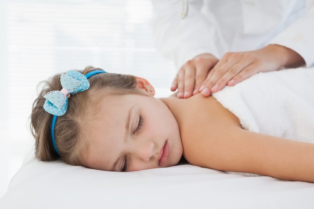 Massage enfant 30-45 min — séance bien-être à Roubaix